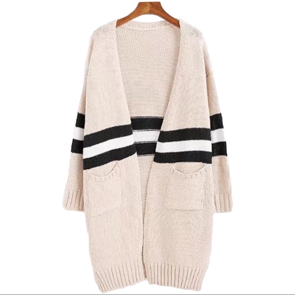 Goodnight Macaroon Estrella Stripe Cardigan